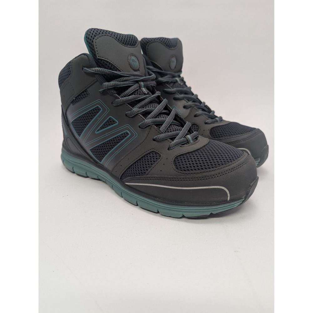 Wolverine Jetstream Steel Toe Work Boots Gray Teal Women's 10 M W10775 EH